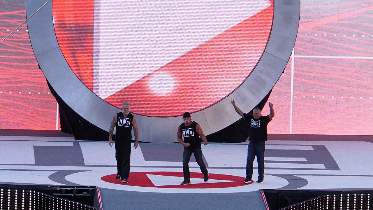 Kevin Nash 2 Kevin Nash wearing New World Order colors at WrestleMania 31