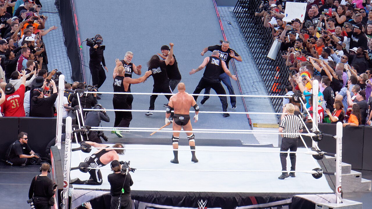 Kevin Nash 4 Kevin Nash and fellow nWo members at WrestleMania 31
